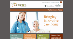 Desktop Screenshot of choicehomecaretexas.com